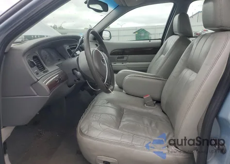 2003 Mercury Grand Marquis Ls из США, поврежденный, VIN 2MEFM75W03X614927